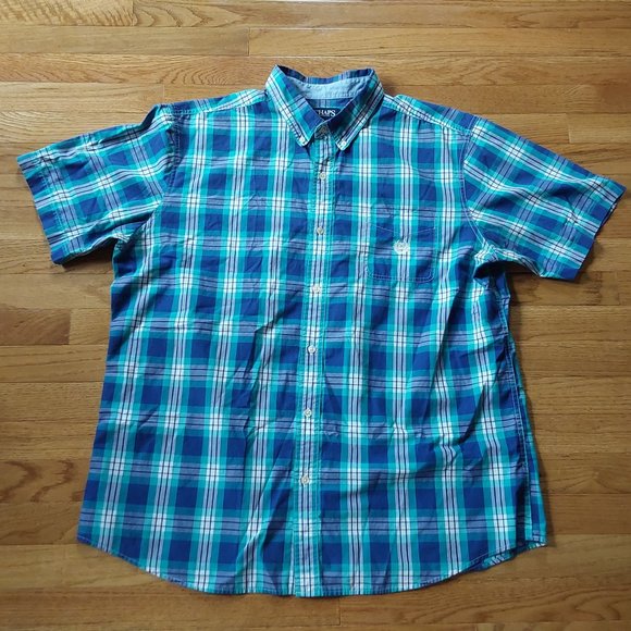 Chaps Other - Chaps plaid short sleeve shirt